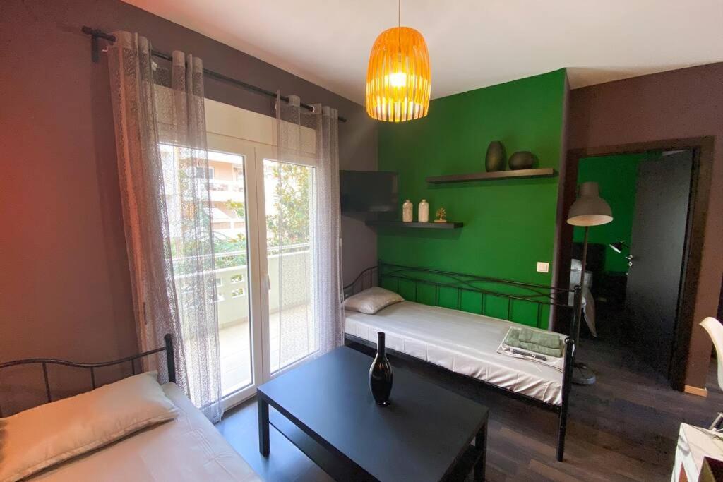 Green apartment with view Komotini Buitenkant foto