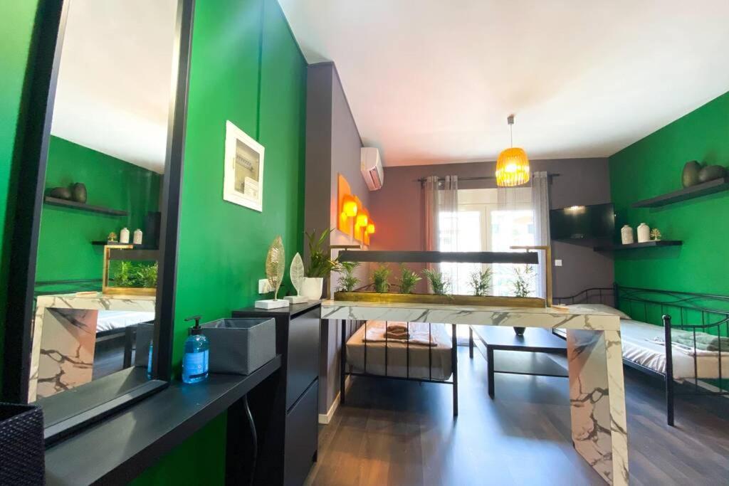 Green apartment with view Komotini Buitenkant foto