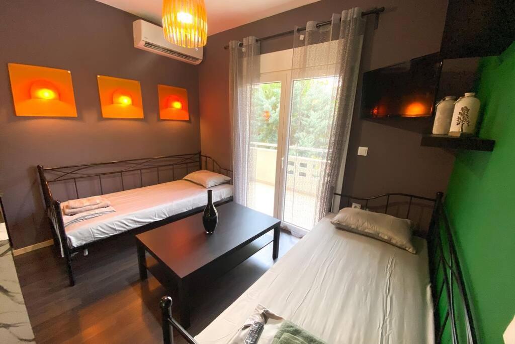 Green apartment with view Komotini Buitenkant foto