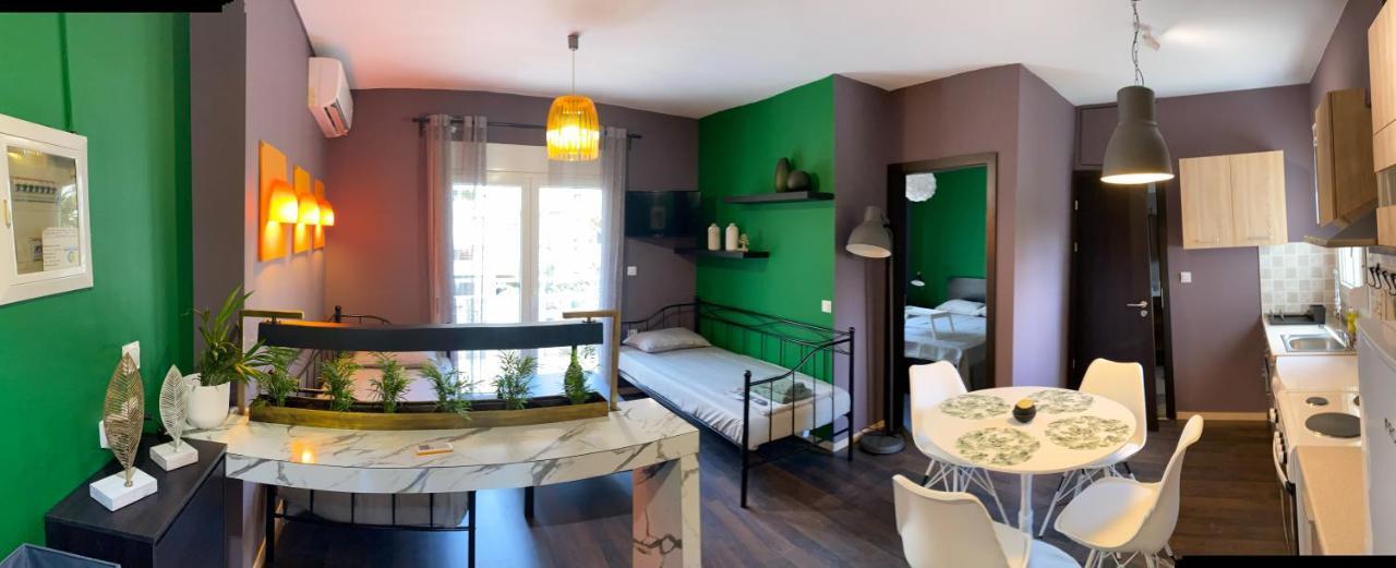 Green apartment with view Komotini Buitenkant foto
